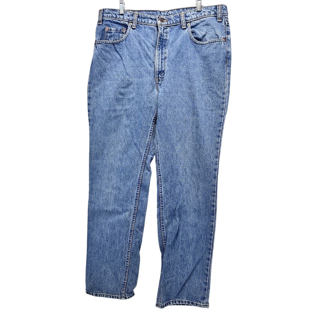 Levis 516 Jeans Mens 38x32 Slim Straight Leg 80s Vintage Made In Canada